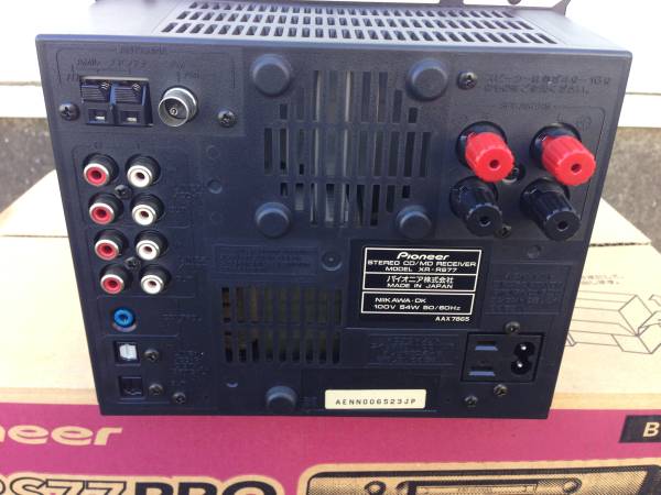 美Pioneer X-RS77 PRO MDミニコンポーネント パイオニア XR-RS77(MD
