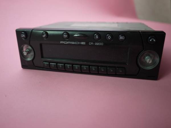 ポルシェ996】 純正1DIN テープデッキ CR-2200ジャンク(テープデッキ 