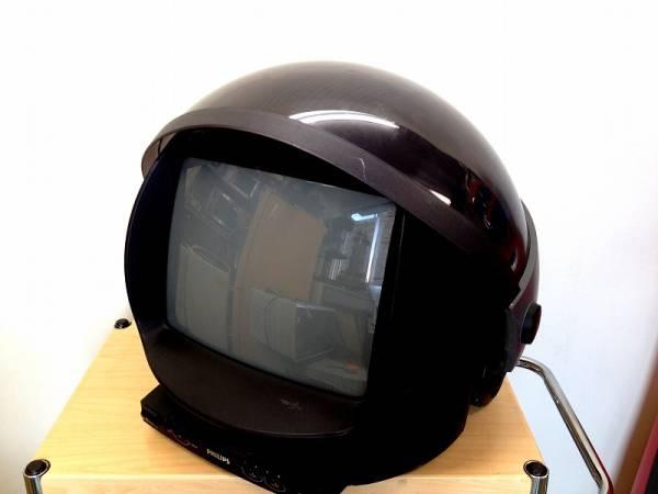 PHILIPS カラーテレビ 14S11B スペースエイジ ジャンク(ブラウン管