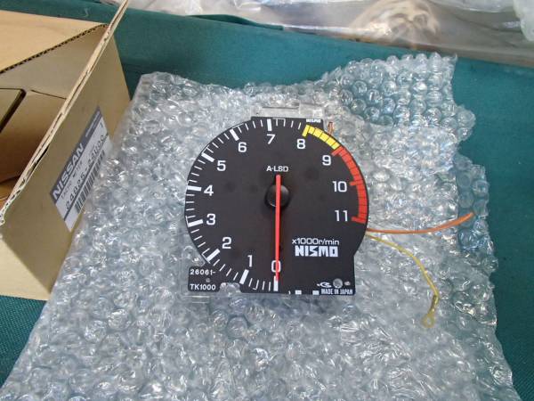BCNR33 GT-R ニスモ タコメーター 中古良品 GTR RB26 NISMO(計器、追加
