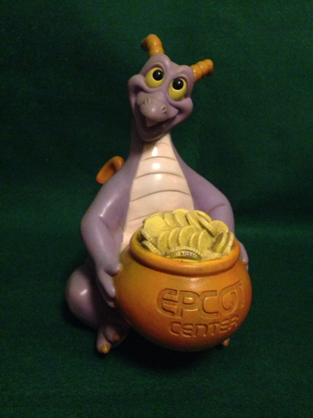 貯金箱◆ソフビ◆恐竜◆ウォルトディズニー◆1982年◆