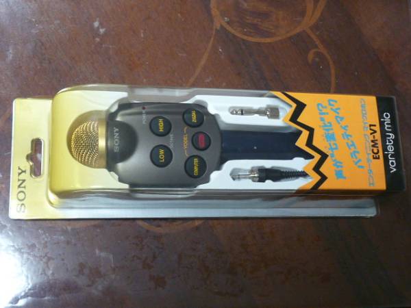SONY バラエティマイク ボイスチェンジャー ECM-V1 美品(コンデンサー  