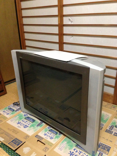 ブラウン管テレビ　SONY WEGA DS65 KV-29DS65 Yahoo!オークション - レトロ 中古 ソニー SONY ブラウン管テレビ 29イ