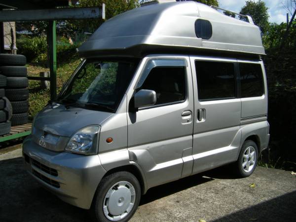 キャンピング仕様車 長距離移動に最適 残念未公認でジャンク_1