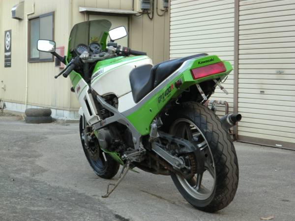 TeamGreen GPZ400R Ninja ニンジャ 実働 ライムグリーン(251cc-400cc