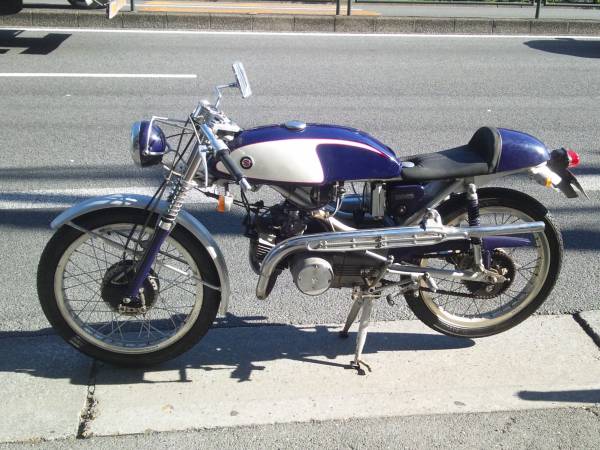 1969 スズキ ウルフ T90 カフェレーサー SUZUKI WOLF(51cc-125cc