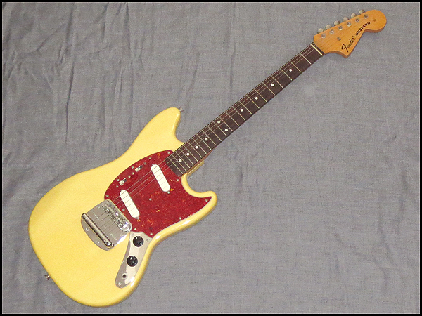 ☆FENDER JAPAN MG69-55 イエロー ムスタング 完動品☆(JAPAN)｜売買 