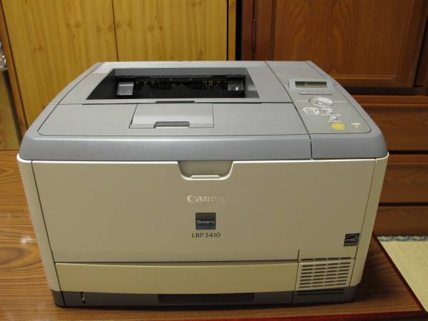 canon LBP3410 A4レーザープリンタ 印刷枚数たった155枚 現行機(A4