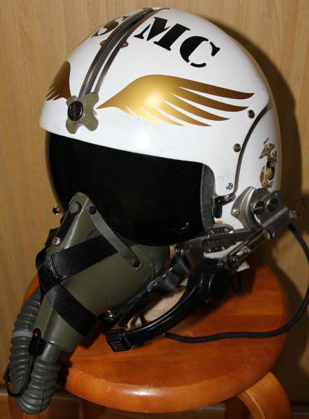 ☆希少☆米軍海兵隊戦闘機パイロット用ヘルメット ベトナム戦争