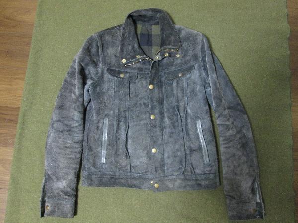 ヘビーゲイジ スウェードジャケット LYNCH SILVER HEAVY GAUGE 