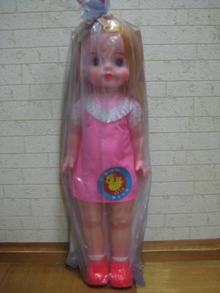 昭和レトロ 大型 歩く人形 デコちゃん 57㎝ 新品/ リカちゃん