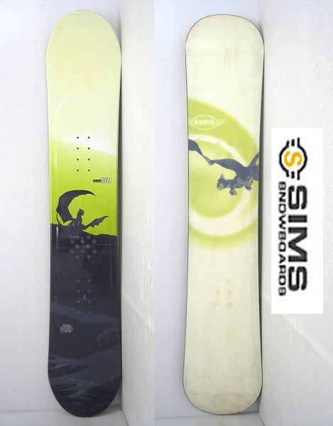 0917◇SIMS シムス ENDURO 152cm スノーボード ドラゴン 中古