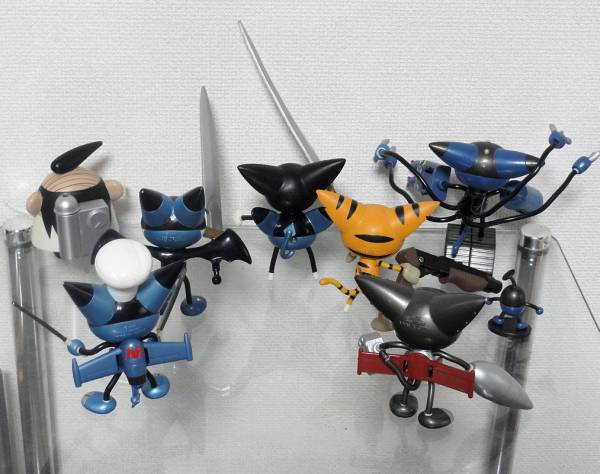 サイボーグクロちゃん】うちまくりクロちゃん 7体&武器セット(コミック