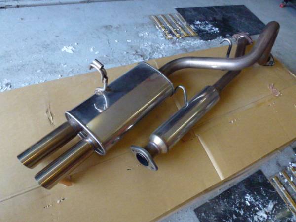 AE86用フジツボマフラー デュアル出し 迫力サウンドタイプ(社外品