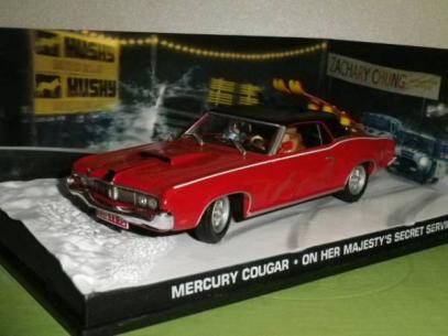 #1/43 007 ボンド マーキュリー クーガー On Her Majesty´s