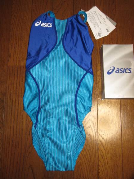 新品 アシックス 競泳水着 Tライナー asics ターコイズ(ワンピース