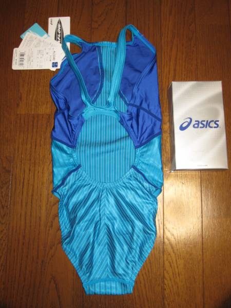 新品 アシックス 競泳水着 Tライナー asics ターコイズ(ワンピース