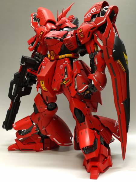バズーカ】MGサザビーVer.Ka改修塗装済完成品【LED付属】(完成品 