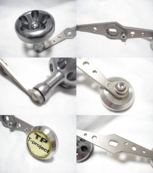 T-プロ パワーハンドル 中古美品 ABU6500他 T-Project(アブガルシア
