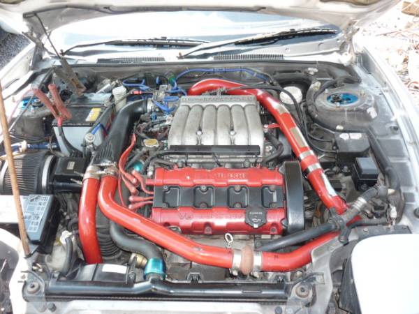 三菱 GTO チューニング、6G72 エンジン 部品取り(エンジン本体 