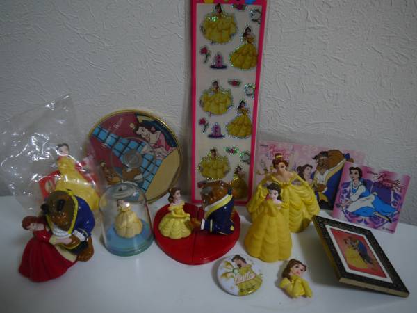 ★美女と野獣 セット★Disney・スノーグローブ・ＴＤＬ・ベル_1