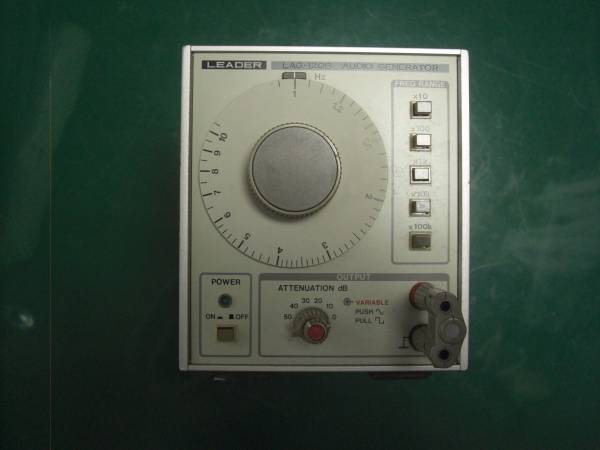 オーディオ　ジェネレーター　リーダー　LAG-120B 中古_1