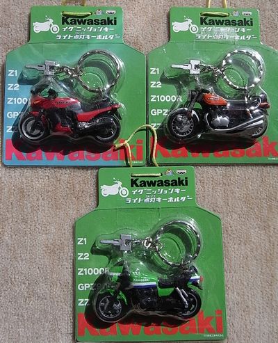 Kawasaki イグニッションキー付き バイク型キーホルダー キーホルダー 売買されたオークション情報 Yahooの商品情報をアーカイブ公開 オークファン Aucfan Com