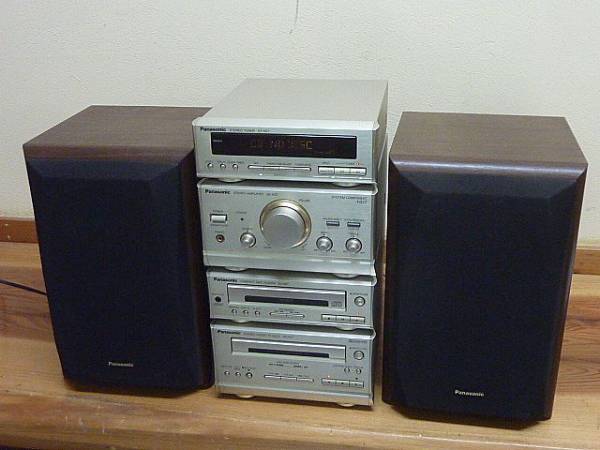 390 Panasonic☆システムコンポ ST-HD7/SE-HD7/SL-HD7/RS-HD7(システム