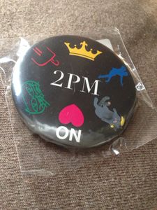 2PM JYP NATION 缶バッジ 重かっ