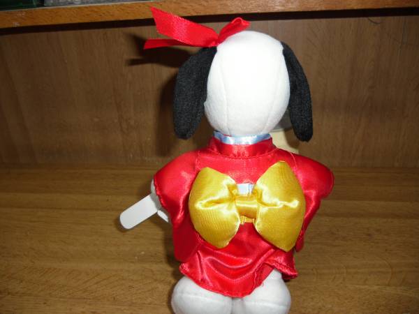 セキグチ製☆ピーナッツ着物 スヌーピー ベルちゃん ぬいぐるみ