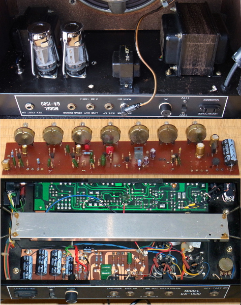 Guyatone グヤトーン FLIP1500 真空管 約40W 整備済完動品(コンボ 