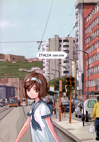 JEWEL BOX(相田裕)ガンスリンガーガール/イタリア/風景画/(イラスト集