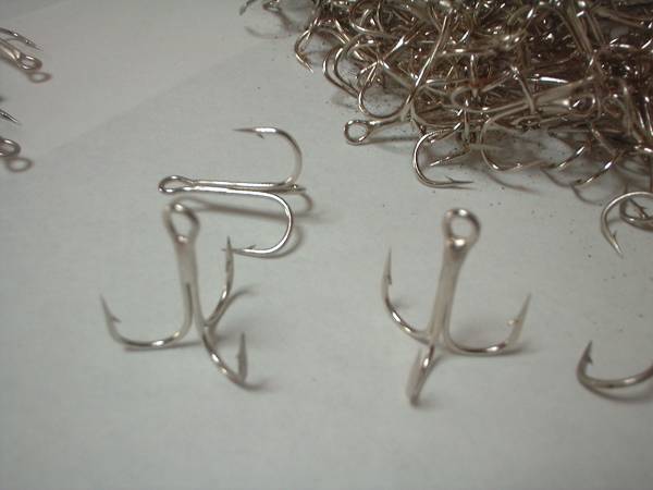 新品 トリプルフック #6 人気 工房 バス 釣り 針 50本 釣針_2