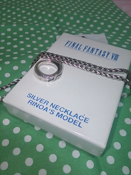 FF8☆リノアモデル☆シルバー☆リング☆ネックレス☆訳有(ファイナル