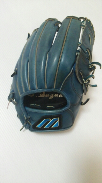 ミズノ軟式ビューリーグスペシャルオーダービックMラベル耕作印(内野手 ...