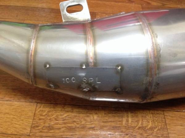 □NSR80リップス100ccボアUP用ステンレスチャンバー NSR50,NS-1