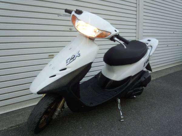 ライブディオZX AF35(白黒)実働車 1円スタート売切！(50cc以下
