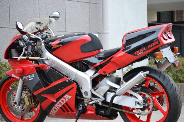 ☆ブレンボ・2スト・NSR250R-4・機関良好・MC21・赤黒☆(126cc-250cc