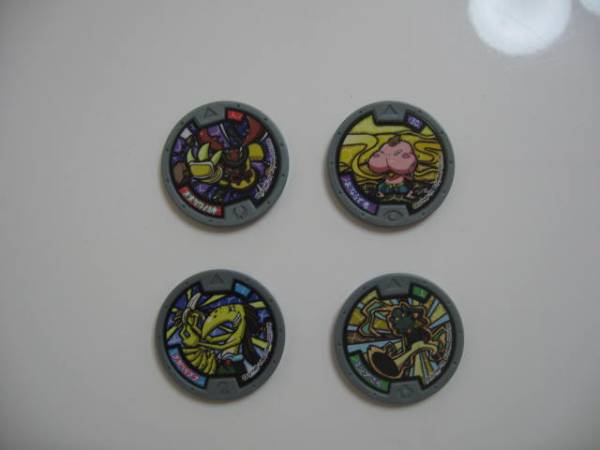 新品☆妖怪ウォッチ・妖怪メダル・第2弾・ガチャ・QR未使用☆_1