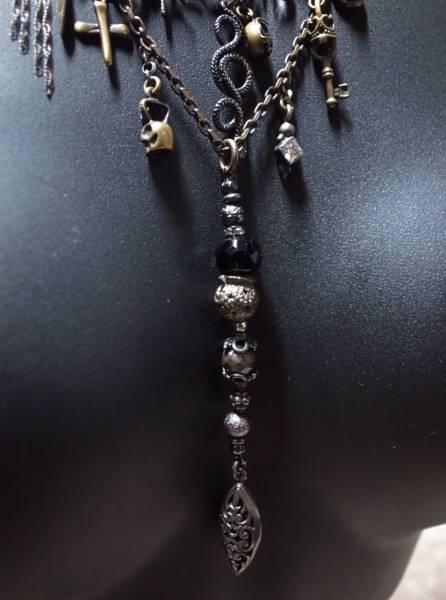 超美品】gunda タロットネックレス 初期モデル HYDE着用 (シルバー  