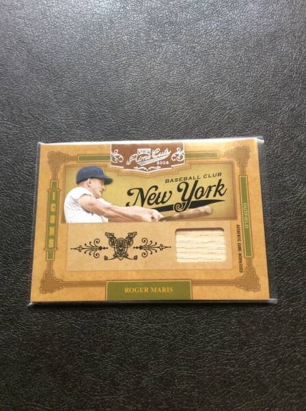 2008 プライムカッツ ロジャーマリス バットカード(Donruss)｜売買され 