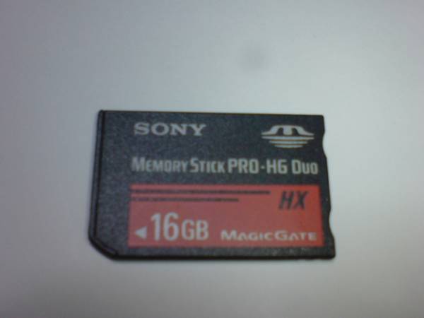 SONY メモリースティック Pro HG Duo HX 16GB_1