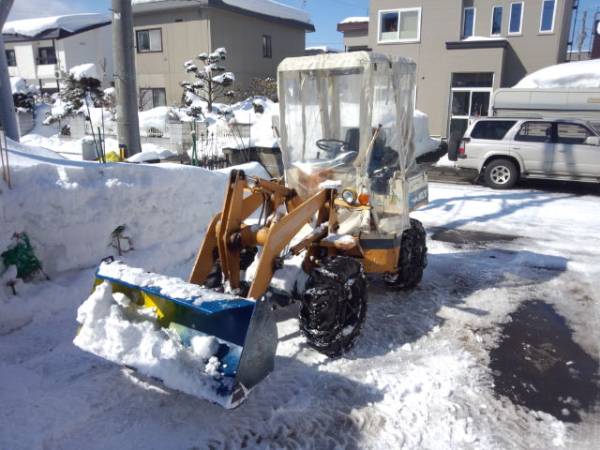 ★コマツ製　ホイールローダーWA20-1　タイヤショベル　幌付き★_1
