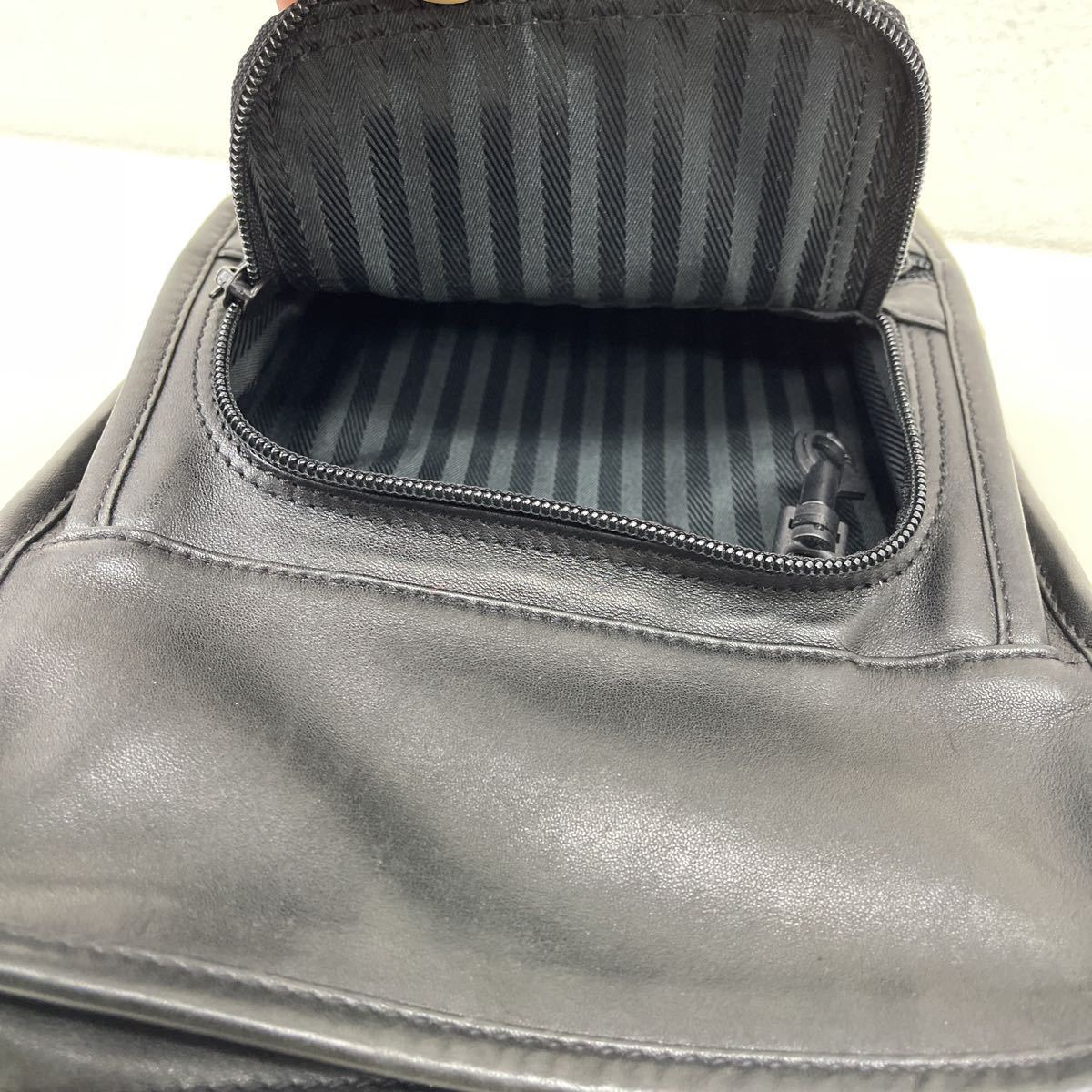TUMI トゥミ 912D3 本革 オールレザー 斜め掛け ショルダーバッグ 