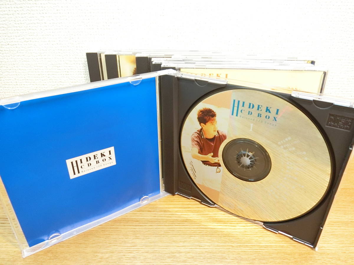 西城秀樹さん HIDEKI CD BOX 8枚組 西城秀樹 HIDEKI Beloved 120Songs 8枚組CD-BOX 西城秀樹 HIDEKI CD