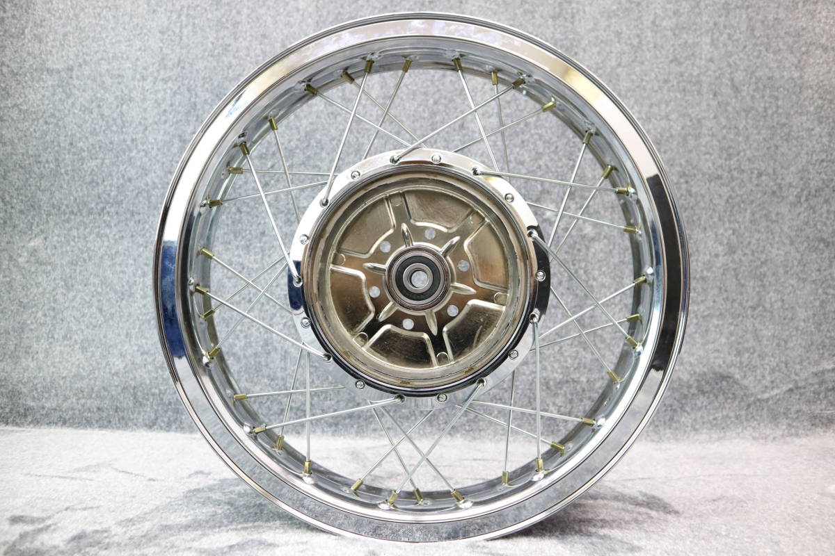 gs400 初期純正スポークリム前後ホイール