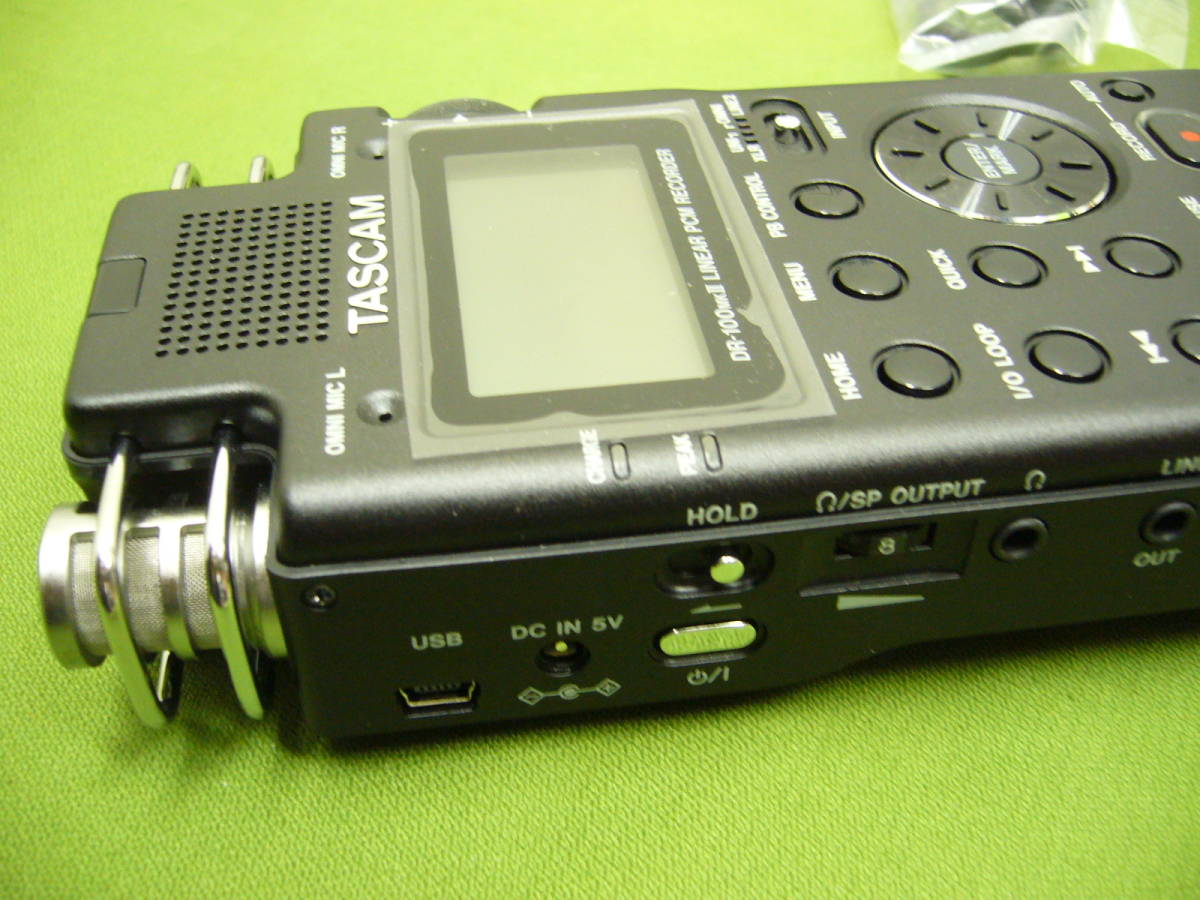 TASCAM DR-100MKⅡ 電源アダプター付き　　未使用 TASCAM DR-100MKⅡ 電源アダプター付き 未使用 TASCAM DR-100MKⅡ 電源