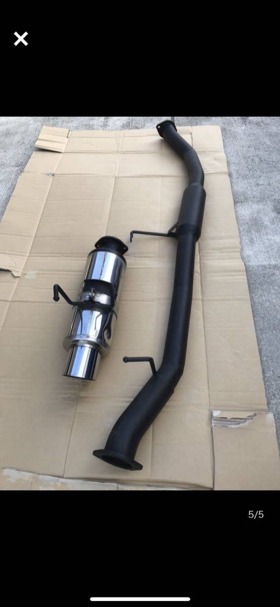 180SX S13 5ZIGEN マフラー FIREBALL 当時物 ５次元 ジャンク シルビア SR20(社外品)｜売買されたオークション情報、yahooの商品情報をアーカイブ公開 - オークファン 日産用