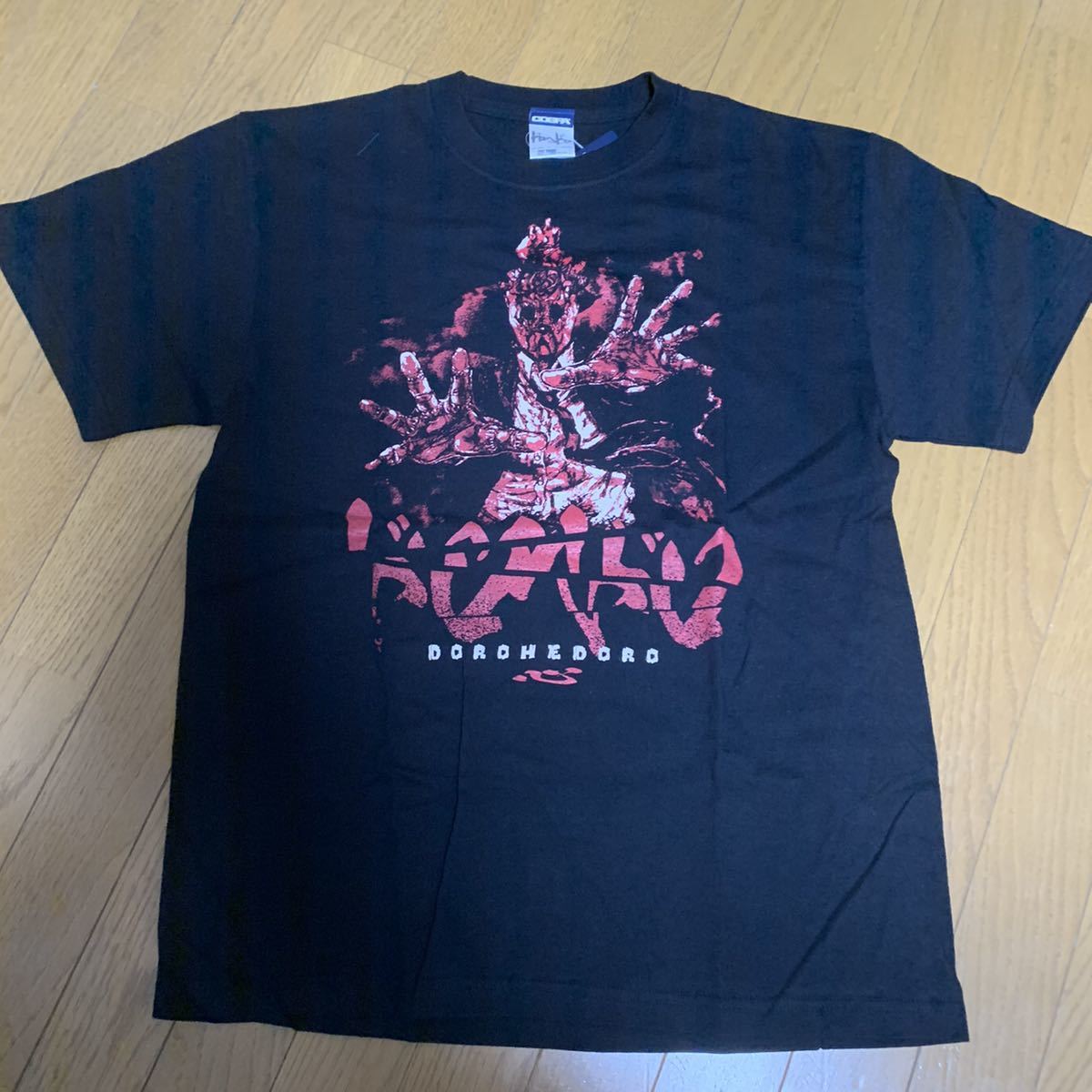 新品未使用品 ドロヘドロ 心 Tシャツ Lサイズ ブラック スケッチブック 