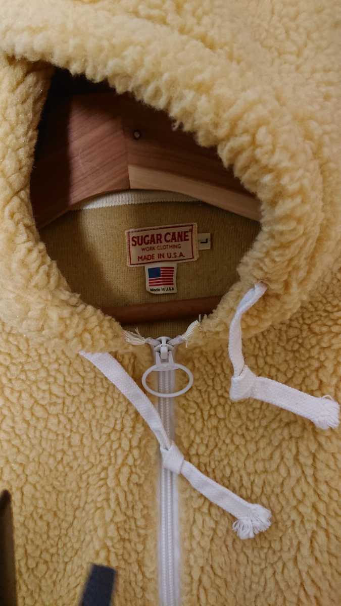 秋冬もの SUGARCANE RETRO FLEECE ZIP UP PARKA 2色セット SUGAR